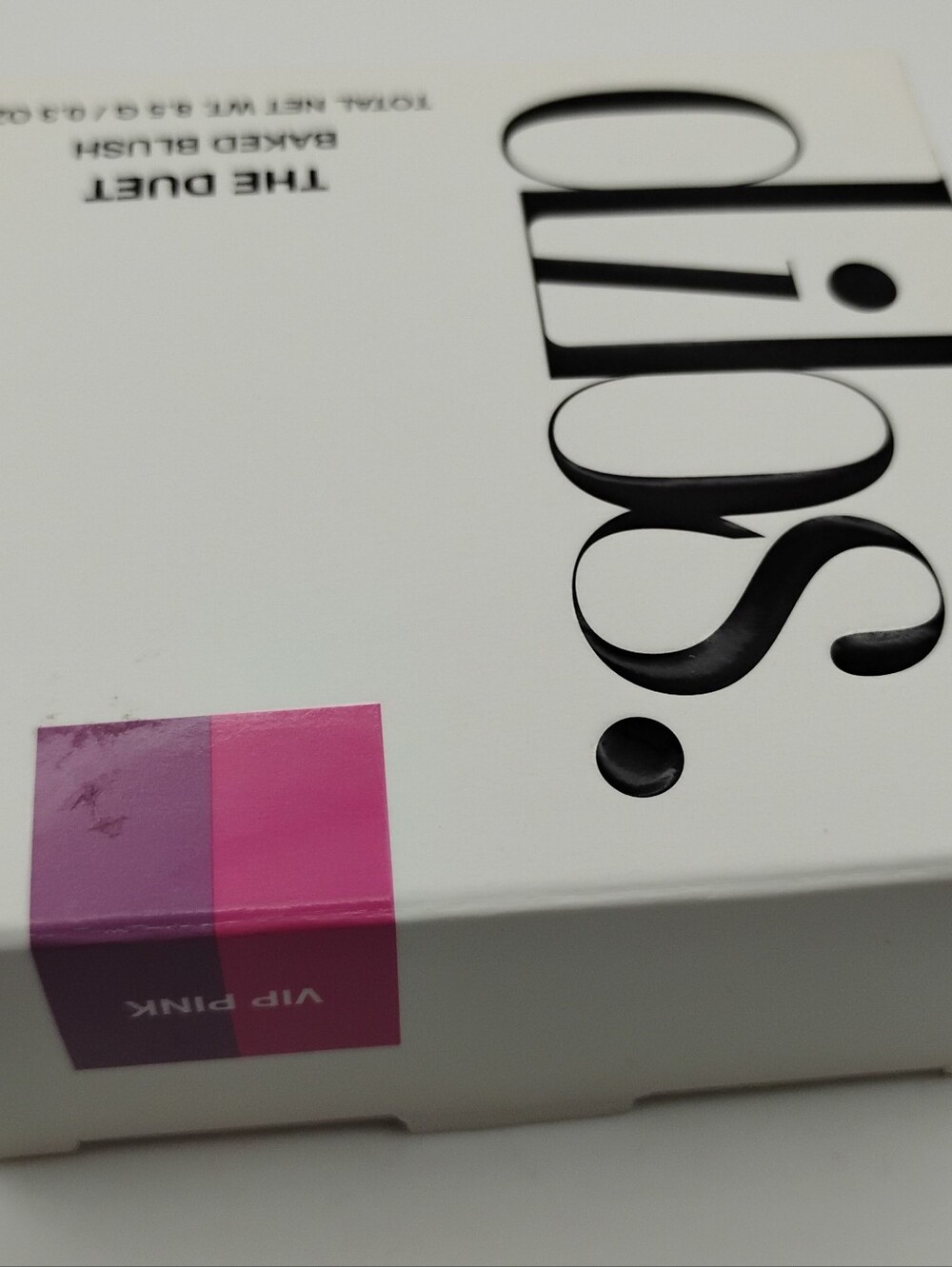 dibs. The Duet Baked Blush Two-Tone VIP Pink BNIB - Picture 5 of 5